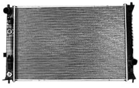 TYC 13126 Compatible with Ford Fusion 1-Row Plastic Aluminum Replacement Radiator