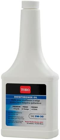 Toro 5W-30 4 Cycle Engine Motor Oil 12 oz.