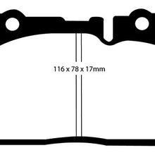 EBC Brakes DP31154C Redstuff Ceramic Low Dust Brake Pad