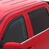 Auto Ventshade 194977 in-Channel Ventvisor Side Window Deflector, 4-Piece Set for 2017-2018 Nissan Titan, 2016-2018 Titan XD Crew Cab