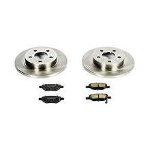 Power Stop KOE1616 Autospecialty Rear Replacement Brake Kit-OE Brake Rotors & Ceramic Brake Pads