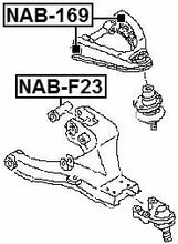 54560-22T10 / 5456022T10 - Arm Bushing Front Lower Arm For Nissan