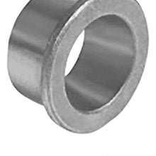 Manitou Bearing Bronze Bushing Flanged 5/8" Inner Diameter(I.D) and 7/8" Outer Diameter(O.D) with 1" Length, Oil Filled, Self Lubricating, 153315