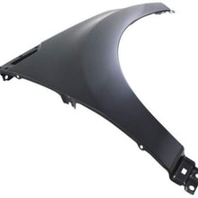 MAPM - PASSENGER SIDE FRONT FENDER; WITH MOLDING HOLE; MADE OF STEEL - KI1241141 FOR 2014-2016 Kia Soul