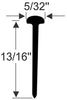 Steele Rubber Products - RV T Rubber Weatherstrip - Sold and Priced per Foot - 70-3788-272