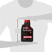 Motul (2781) 6100 Synergie+ 10W-40 Synthetic Engine Oil, 1 Liter