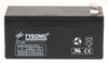 Tysonic LA-TY-12-3.4 Lead Acid Rechargeable Battery, 12 Nominal Voltage, 3.4 Amps, 5.3