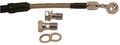 Outlaw Racing OR2066 Braided Stainless Brake Hose Kit Front Yamaha YZ250F 07-15