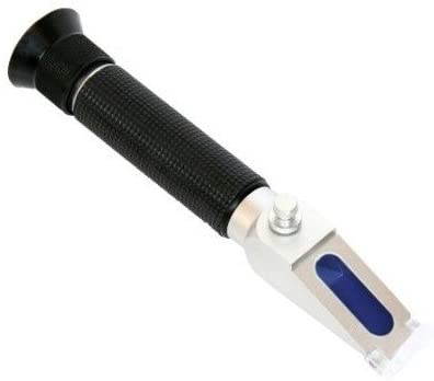 Sinotech Hand Held N-style Antifreeze Refractometer Antifreeze Liquid Battery Fluids Cleaning Fluids Black Grip Rhan-218atc