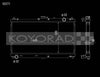 Koyo VH060650 Mazda 99-05 MX-5 Miata MT Aluminum Radiator