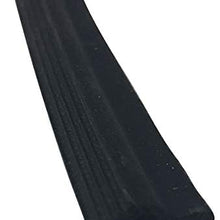 Steele Rubber Products - RV Peel N Stick Small P with Ridges - Sold and Priced per Foot - 70-3858-277