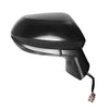 K Source Passenger Side Mirror for Toyota Corolla, textured black w/PTM cover, foldaway, Heated Power with BSDS (70745T)