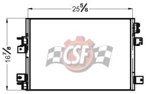 CSF 10524 AC Condenser