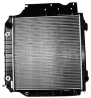 TYC 2102 Compatible with JEEP Wrangler 1-Row Plastic Aluminum Replacement Radiator