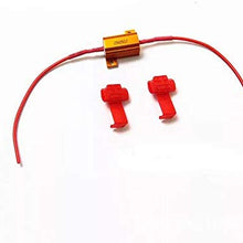 FOORDAY 25W 25ohm LED Load Resistor for Turn Signal LED License Plate Lights & DRL LED Canbus Decoder - 2 Pcs