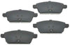 Rear Metallic Brake Pad Kit for Ford Fusion MKZ Zephyr Mazda6 Mazda 6
