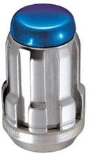 McGard 65557BCC Chrome with Blue Cap (M12 x 1.5 Thread Size) SplineDrive Wheel Installation Kit for 5-Lug Wheel