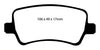 EBC Brakes DP41934R Yellowstuff Street and Track Brake Pad