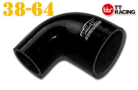 4 Ply Silicone 90 Degree Reducer Elbow Joiner Hose Pipe 38mm - 64mm 1.5