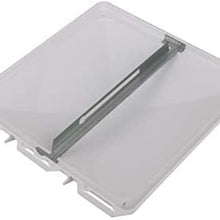 OCPTY Replacement White Universal RV Roof Vent Cover 14 x 14 Trailer Camper VL300-W Vent Lid Fresh Air Rain Ventilation