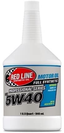 Red Line 12704 PROFESSIONAL-SERIES 5W40 MOTOR OIL quart size