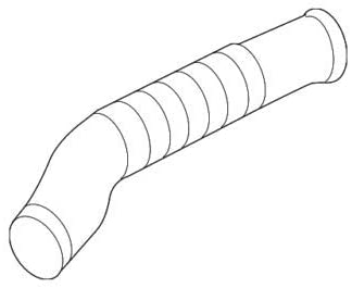 Mercedes Benz Genuine Intake Pipe 112-094-37-82