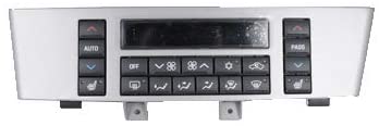 ACDelco 15887057 GM Original Equipment Heating and Air Conditioning Control Panel with Rear Window Defogger Switch