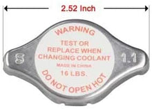 Radiator Cap - 16 lbs with Outer Diameter 2.52inch