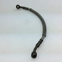 Hermoso Motorcycle Sports Car Electric Car Modified High - Strength Brake Oil Pipe Brakes Hose Steel Throat 25cm