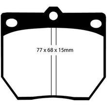 EBC Brakes DP2273 Greenstuff 2000 Series Sport Brake Pad