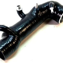 OBX Performance Reinforced Turbo Induction Hose Inlet Set 02-06 Subaru WRX EJ20T BLACK