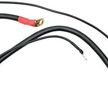 RPM Terry Components 4 Gauge Complete Battery Cable Kits Harley FL 09-16 w/Aux Wire