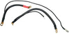 RPM Terry Components 4 Gauge Complete Battery Cable Kits Harley FL 09-16 w/Aux Wire