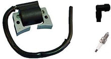 PARTSRUN Ignition Coil Module with Spark Plug and Boot Fits Yamaha Golf Cart G16 G22 (1996-2007) OEM: JN6-85640-01 EPIGC106 ZF102B-HHS