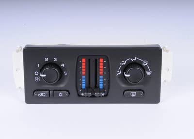 ACDelco 15-73502 GM Original Equipment Heating and Air Conditioning Control Panel with Rear Window Defogger Switch