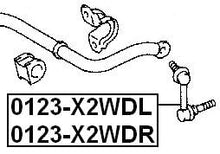 4882030090 - Front Right Stabilizer Link / Sway Bar Link For Toyota - Febest