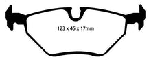 EBC Brakes DP21289 Greenstuff 2000 Series Sport Brake Pad