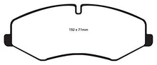 EBC Brakes DP42060R Yellowstuff Street and Track Brake Pad