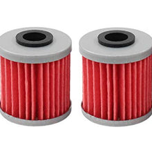 Pack of 4 Oil Filter for Kawasaki KX250 KX250F KX450F for Suzuki RMX450Z RMZ250 RMZ450 Beta EVO 250 300