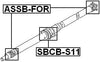 27111Sa011 - Center Bearing Support For Subaru