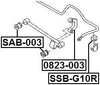 20481Aa001 - Rear Stabilizer Link / Sway Bar Link For Subaru - Febest