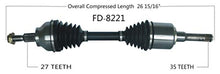 TrakMotive FD-8221 CV Axle