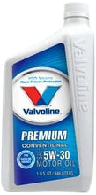 Valvoline VV177 All Climate SAE 5W-30 Turbo Approved Motor Oil - 1 Quart Bottle (Case of 6)