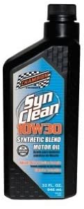 Champion Brands 4232H-CASE-12 'SynClean' 10W-30 SN/GF-5 Synthetic Blend Motor Oil - 1 Quart Bottle, (Pack of 12)