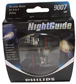 Philips 9007 NightGuide Replacement Bulb Pack of 2