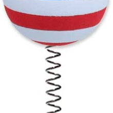 Tenna Tops Patriotic USA American Flag Car Antenna Topper / Rear View Mirror Dangler / Desktop Spring Stand Bobble