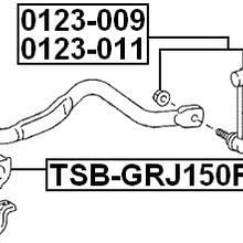 488200K030 - Front Right Stabilizer Link / Sway Bar Link For Toyota - Febest