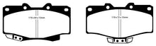 EBC Brakes DP7807 7000 Series Greenstuff SUV Supreme Compound Brake Pad