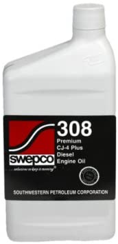 SWEPCO Premium CJ-4 Plus Diesel Engine Oil SAE Grade 15w-40 - 1 Quart Bottle