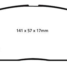 EBC Brakes DP41856R Yellowstuff Street and Track Brake Pad